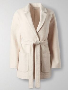 Aritzia Wilfred Acre Merino Wool Blazer Coat, Size L